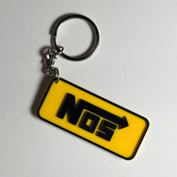 NOS Nitrous Oxide Keychain