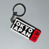 Tokyo Japan keychain city-inspired design accessory