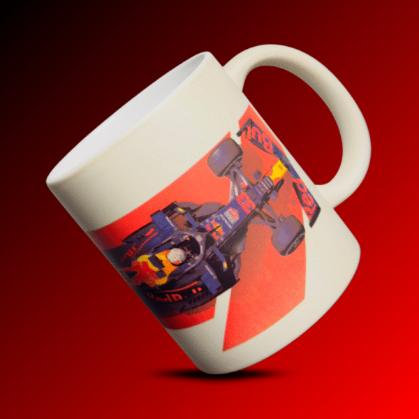 F1 ceramic magic cup color changing Formula 1 coffee mug