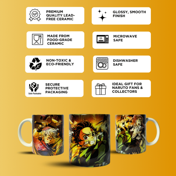 Naruto anime ceramic mug premium coffee cup